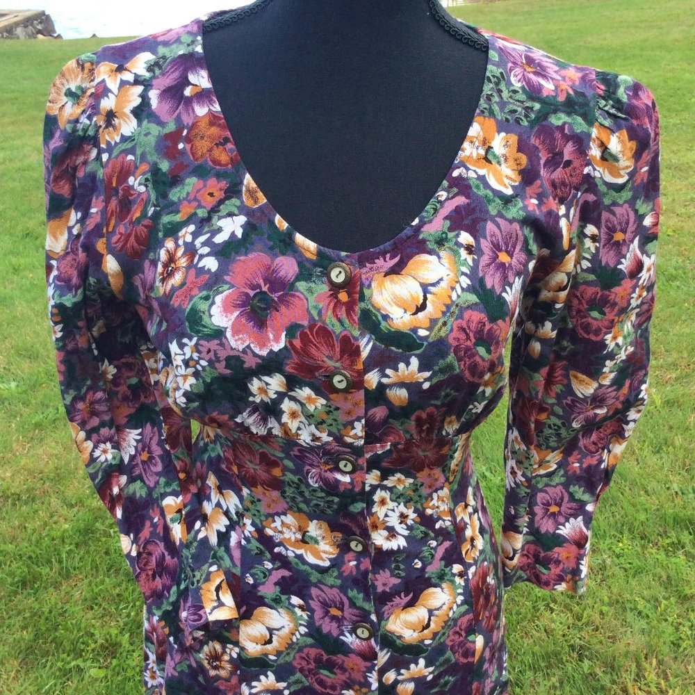 All that Jazz Floral Maxi Dress - Purple, Yellow, White